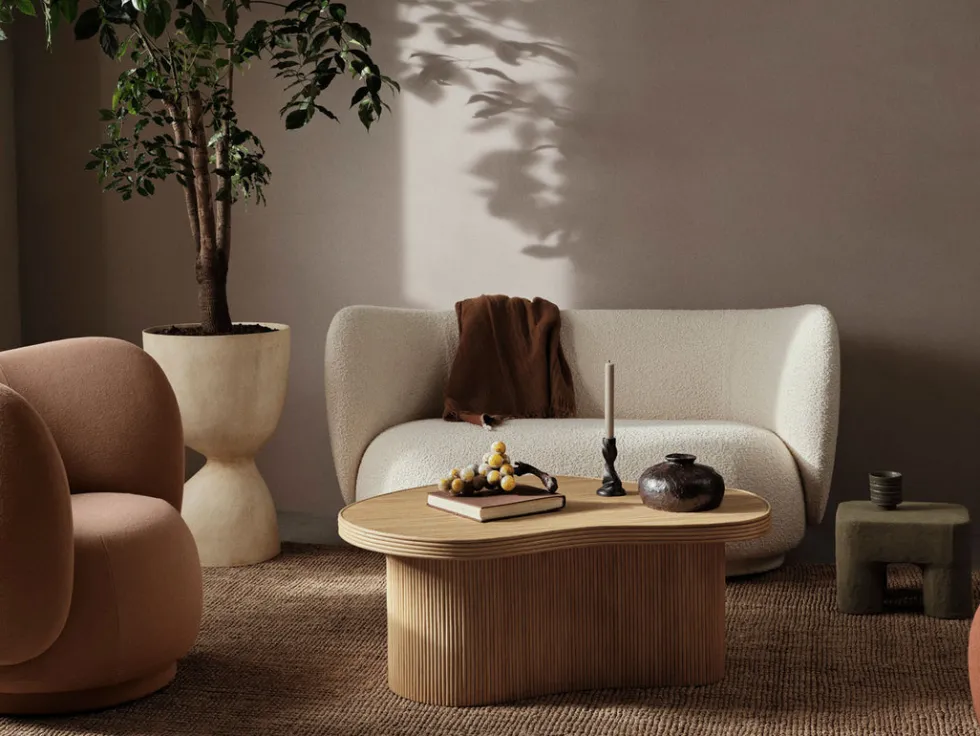 Rico 2-sits Nordic Bouclé – Benvit Soffa
