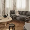 Rico Solsoffa Louisiana – Sand/Svart Soffa