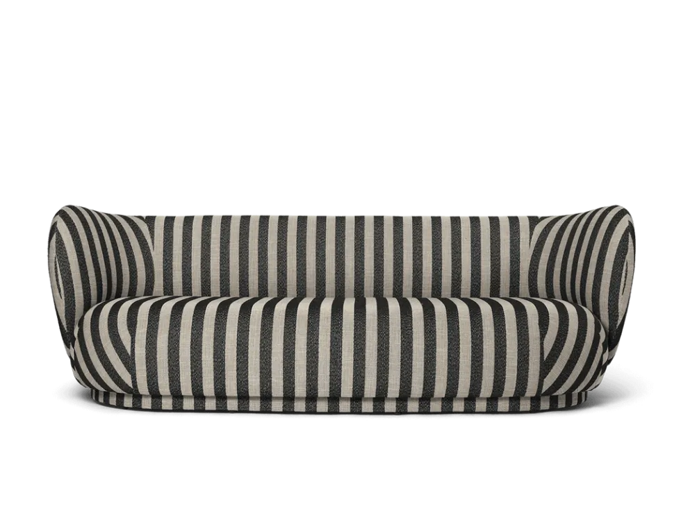 Rico Solsoffa Louisiana – Sand/Svart Soffa