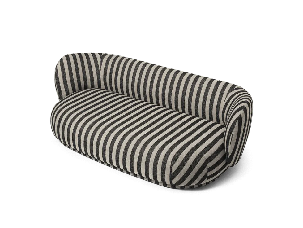 Rico Solsoffa Louisiana – Sand/Svart Soffa