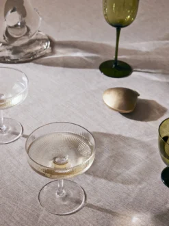 Ripple Champagnefat – Set om 2