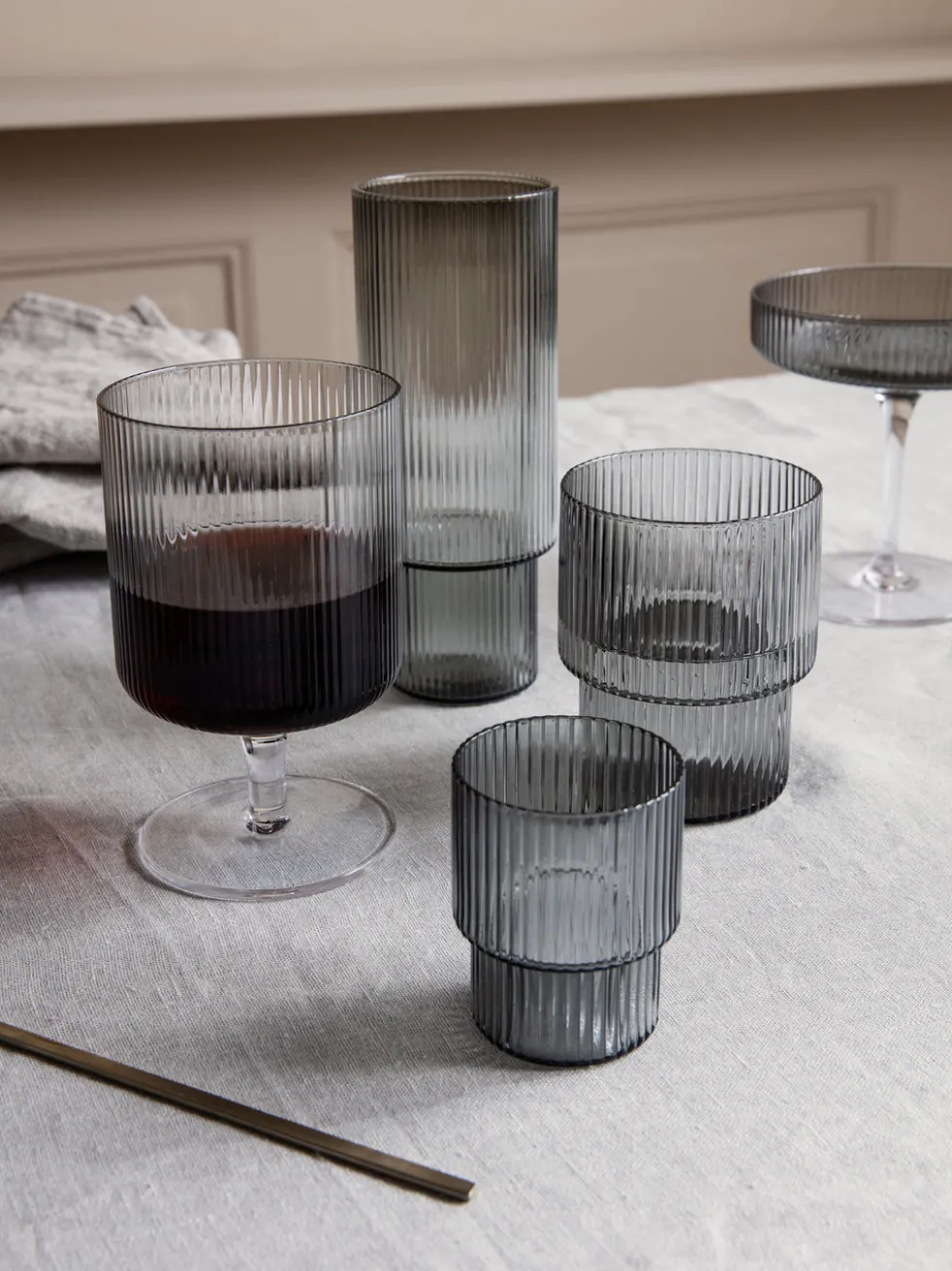 Ripple Små Dricksglas – Set med 4