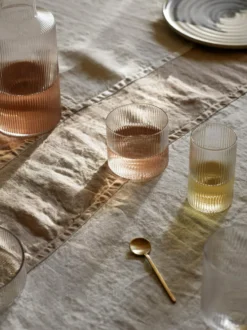 Ripple Verriner Glas – Set om 4