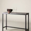 Rise Sidobord 110 x 30 Black