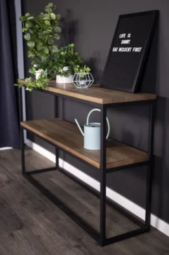 Rise Sidobord 110 x 30 Walnut