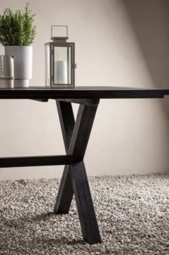 Rives Rektangulära Matbord 200 × 100 Black