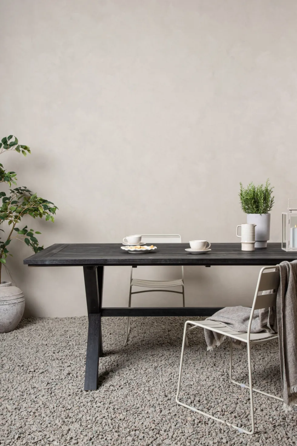 Rives Rektangulära Matbord 200 × 100 Black