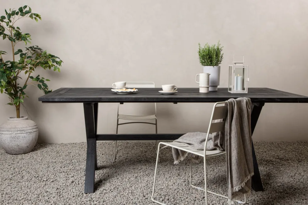 Rives Rektangulära Matbord 200 × 100 Black
