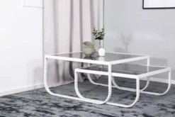 Rocker Soffbord 81 x 81 White