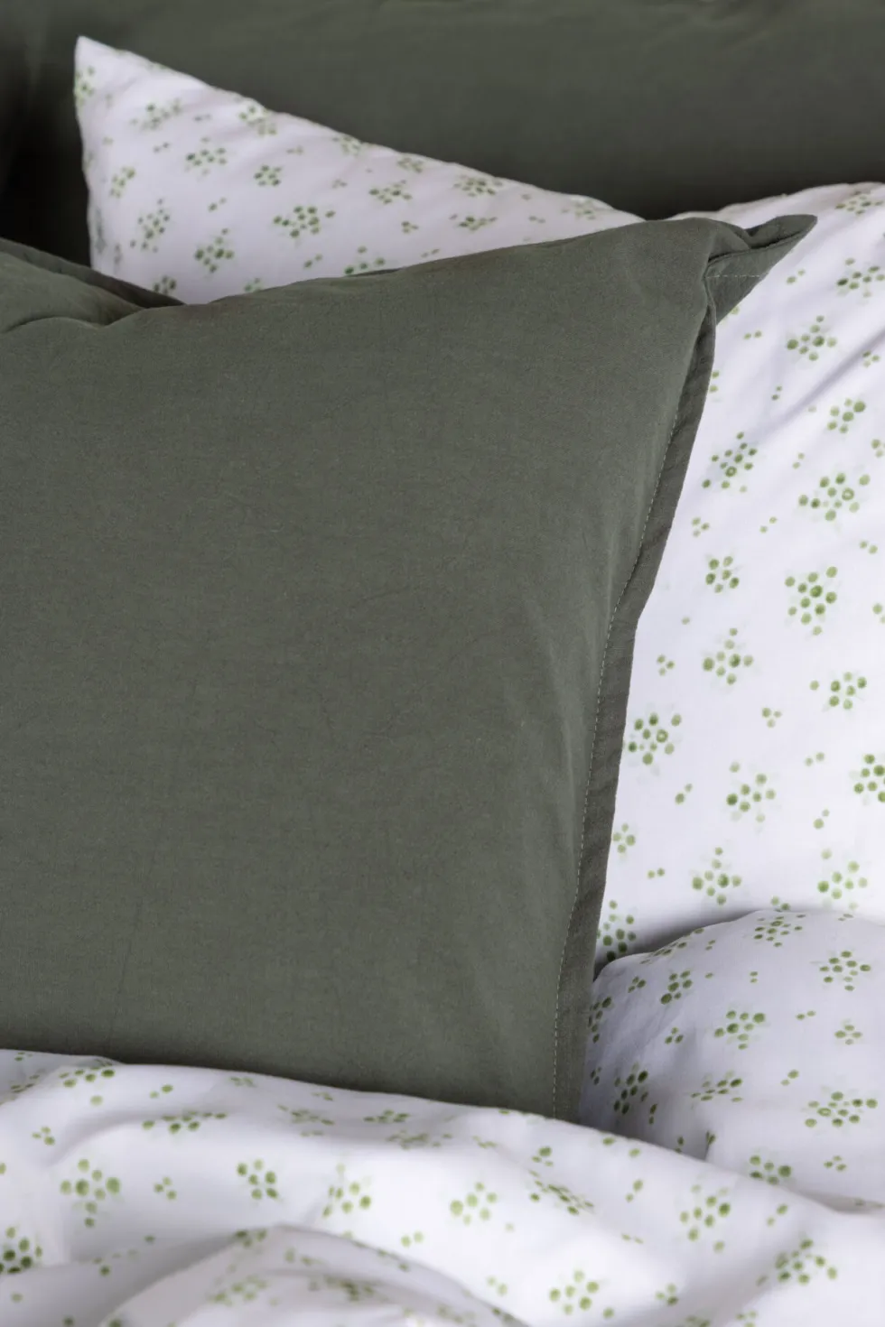 Ronja Kuddfodral 45 x 45 Green