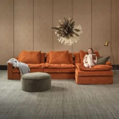 Sake 3-sits soffa 2 delad