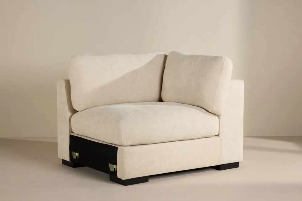 Salerno Hörnsoffor Beige