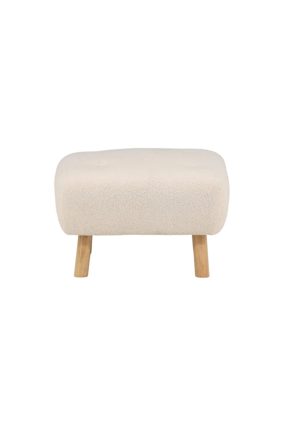 Salina Ottoman 56 x 56 x 41 White