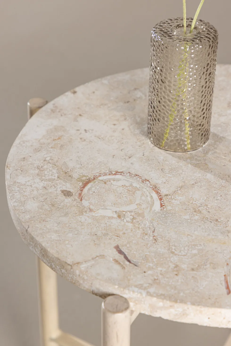 Sandhamn Soffbord ⌀40 Beige