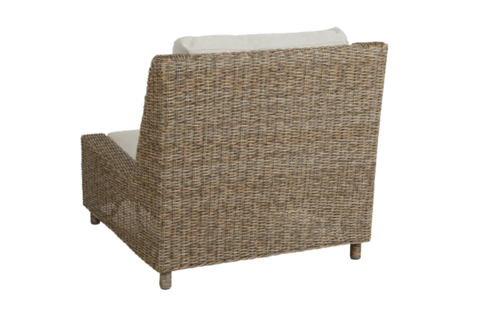 Sandkorn natur loungefåtölj