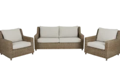 Sandkorn natur 2,5-sits soffa