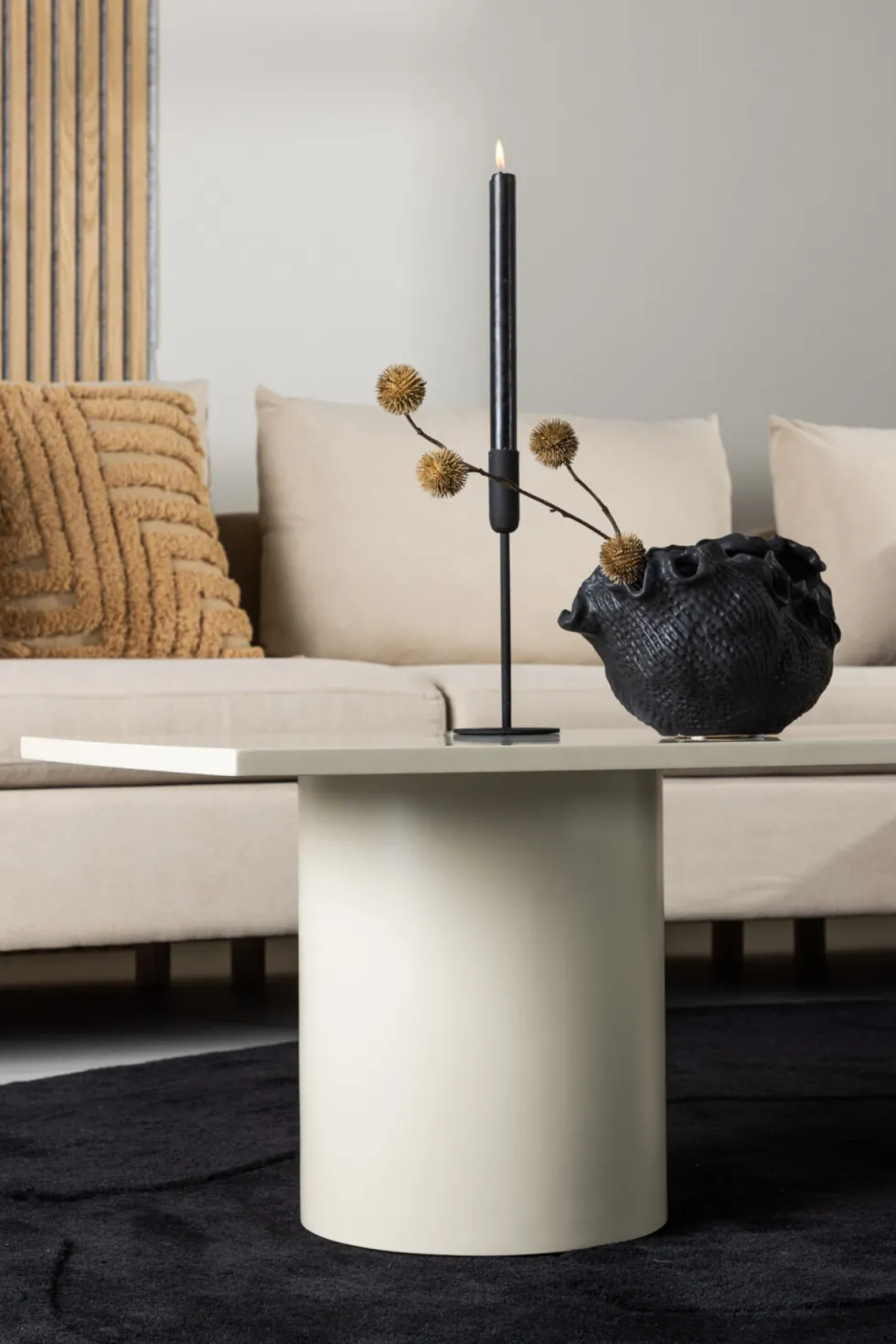 Sandvika Soffbord 120 x 50 Beige