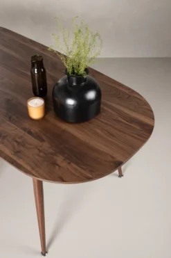 Sanford Ovala Matbord 180 x 90 Mörkbrun