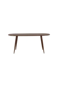Sanford Ovala Matbord 180 x 90 Mörkbrun