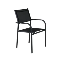 Santorini Matstolar Black