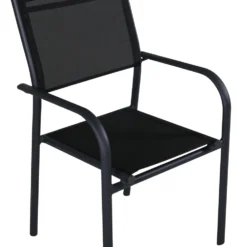 Santorini Matstolar Black