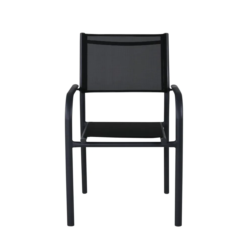 Santorini Matstolar Black