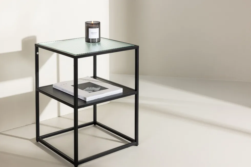 Sao Paulo Sidobord 40×40 Black