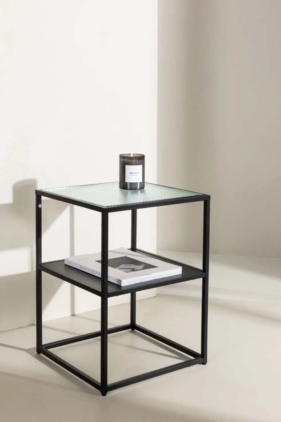 Sao Paulo Sidobord 40×40 Black