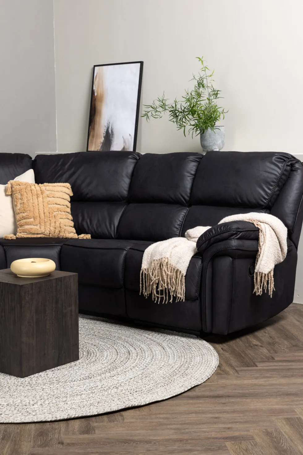 Saranda Reclinersoffor Black