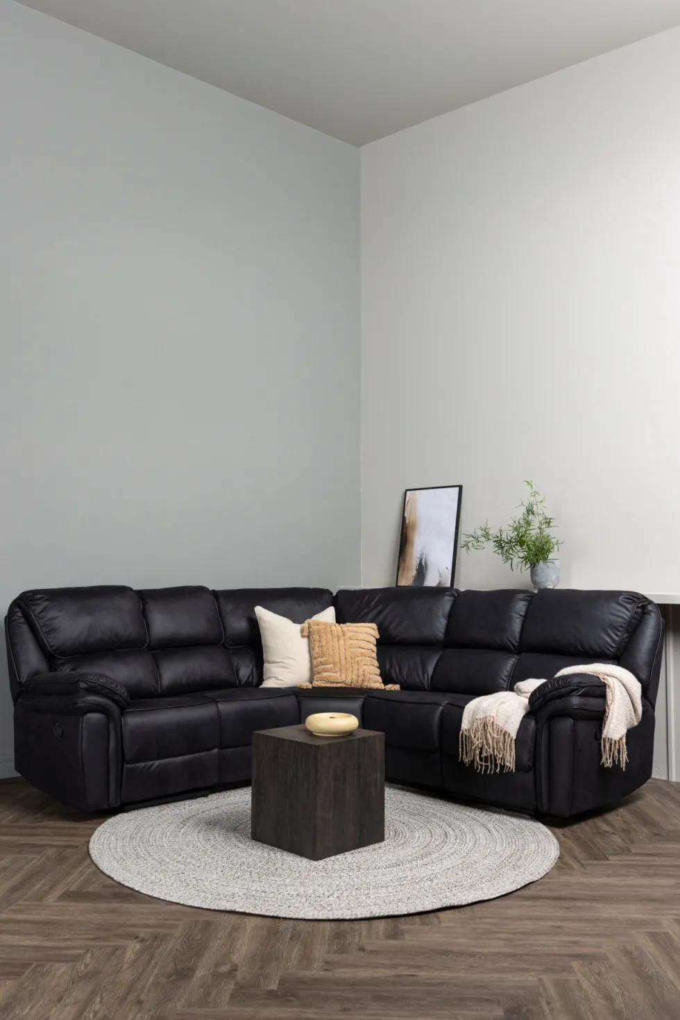 Saranda Reclinersoffor Black