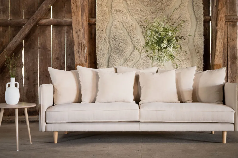 Segelskären 3-sits soffor Beige