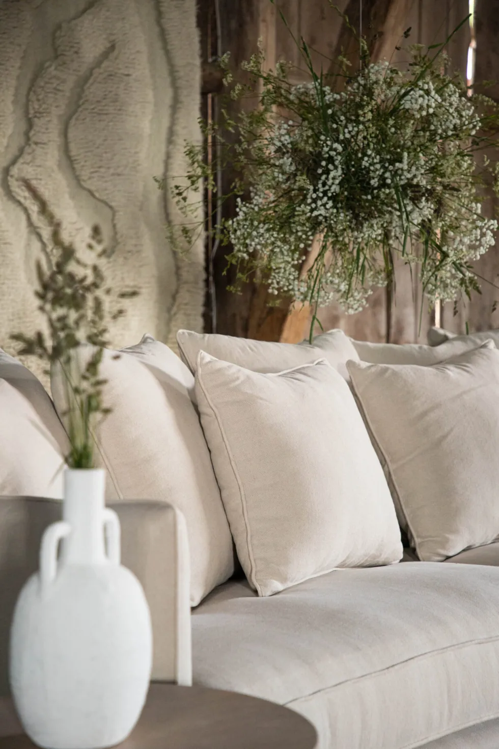 Segelskären 3-sits soffor Beige