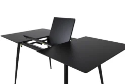Silar Rektangulära Matbord 120 x 80 Black