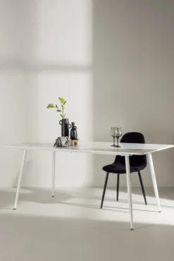 Silar Rektangulära Matbord 180 x 90 White