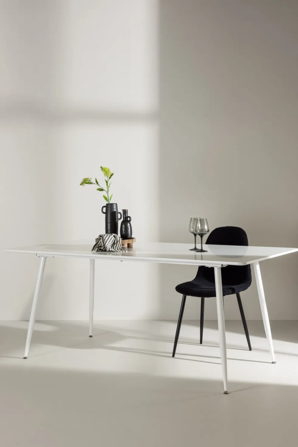 Silar Rektangulära Matbord 180 x 90 White