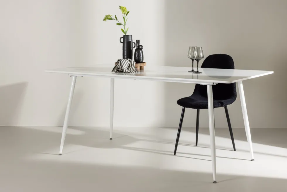 Silar Rektangulära Matbord 180 x 90 White