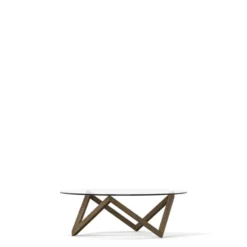 Sirius Soffbord Ø120 Burned Walnut