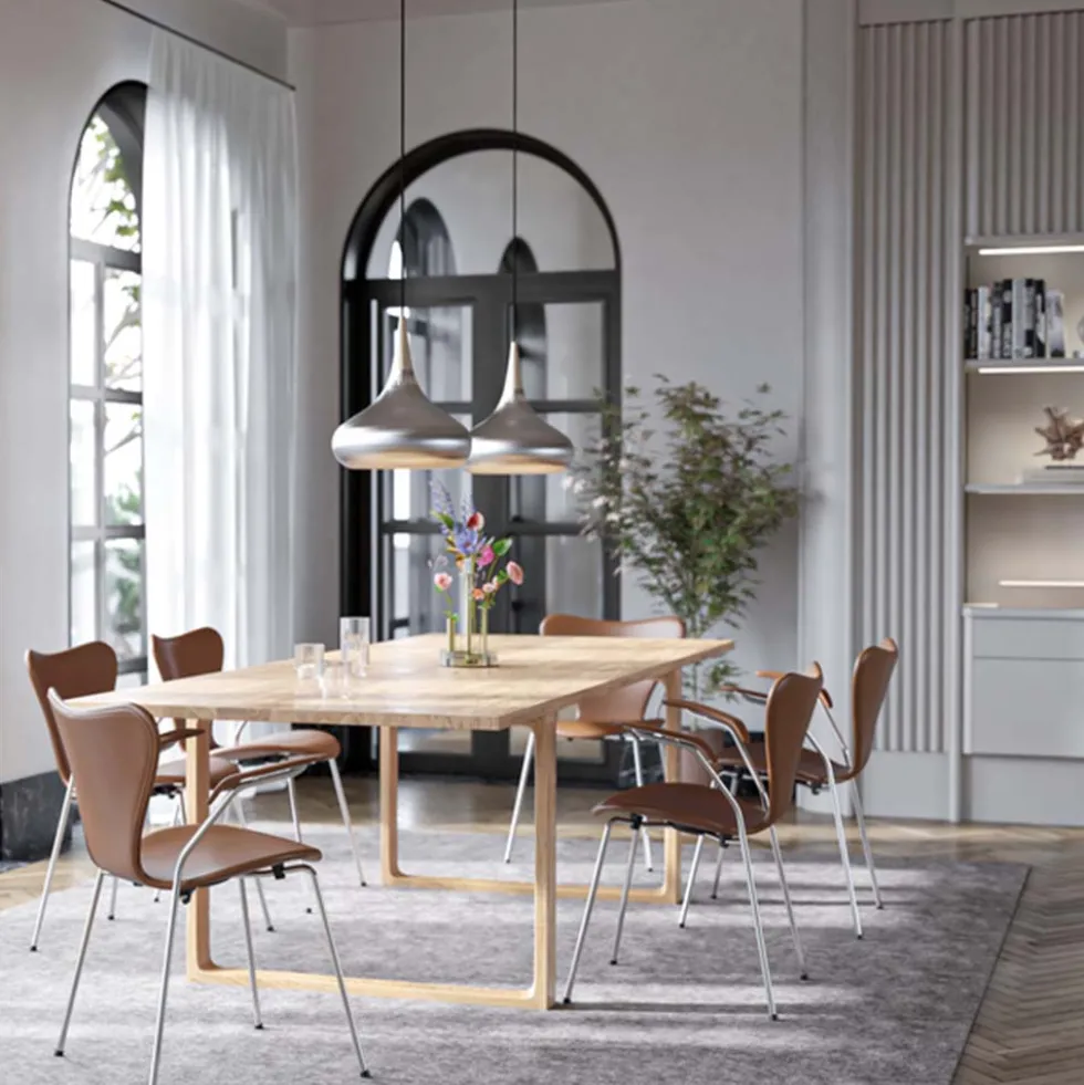 Sjuan 3207 karmstol lackad
