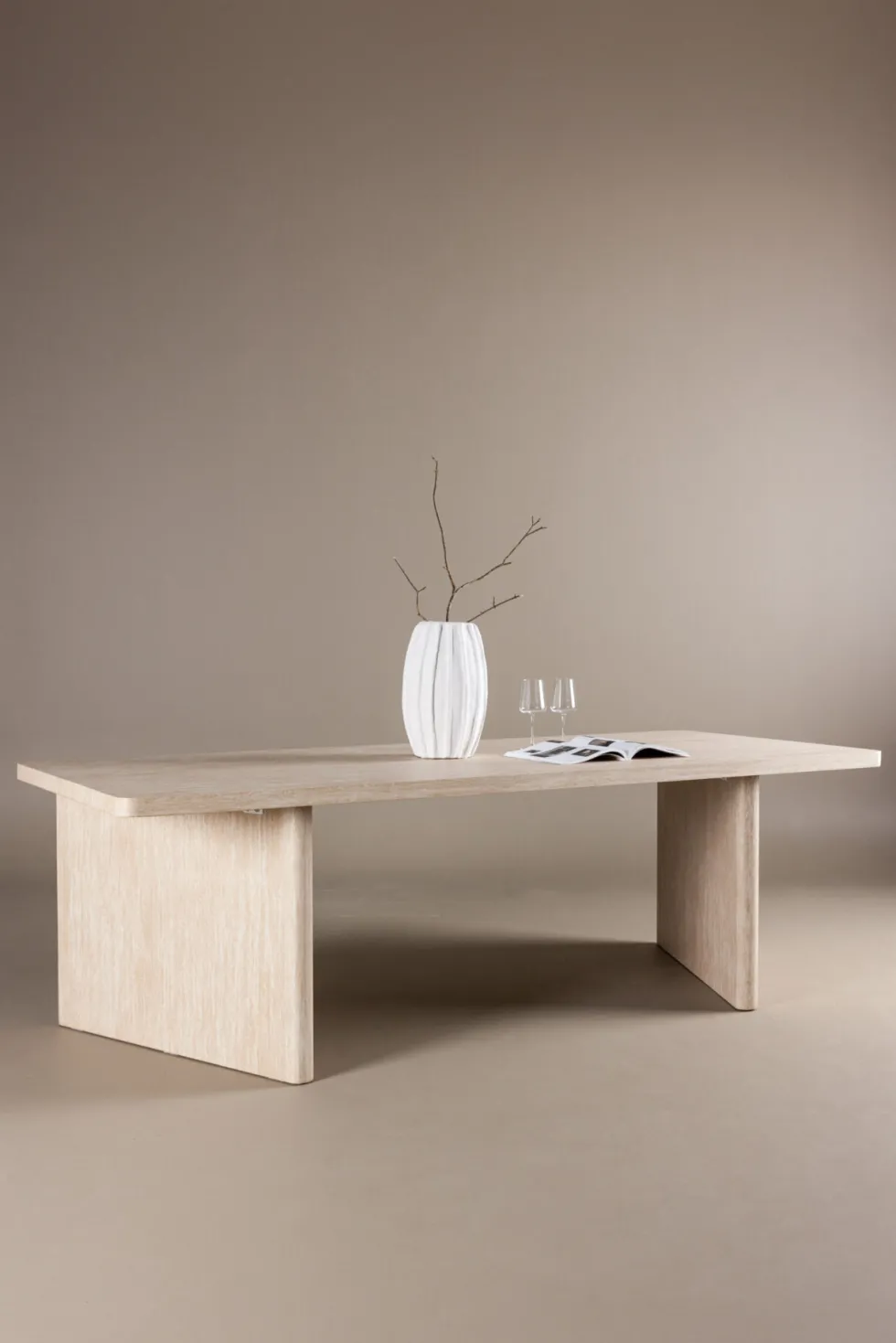 Skagen Rektangulära Matbord 240 x 100 Beige