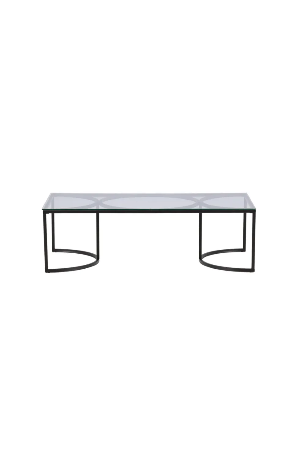 Skanör Soffbord 140 x 70 Black