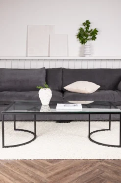 Skanör Soffbord 140 x 70 Black