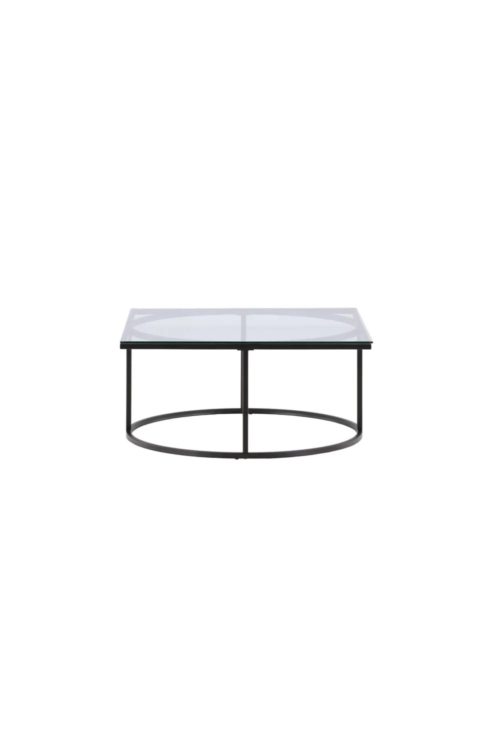 Skanör Soffbord 90 x 90 Black