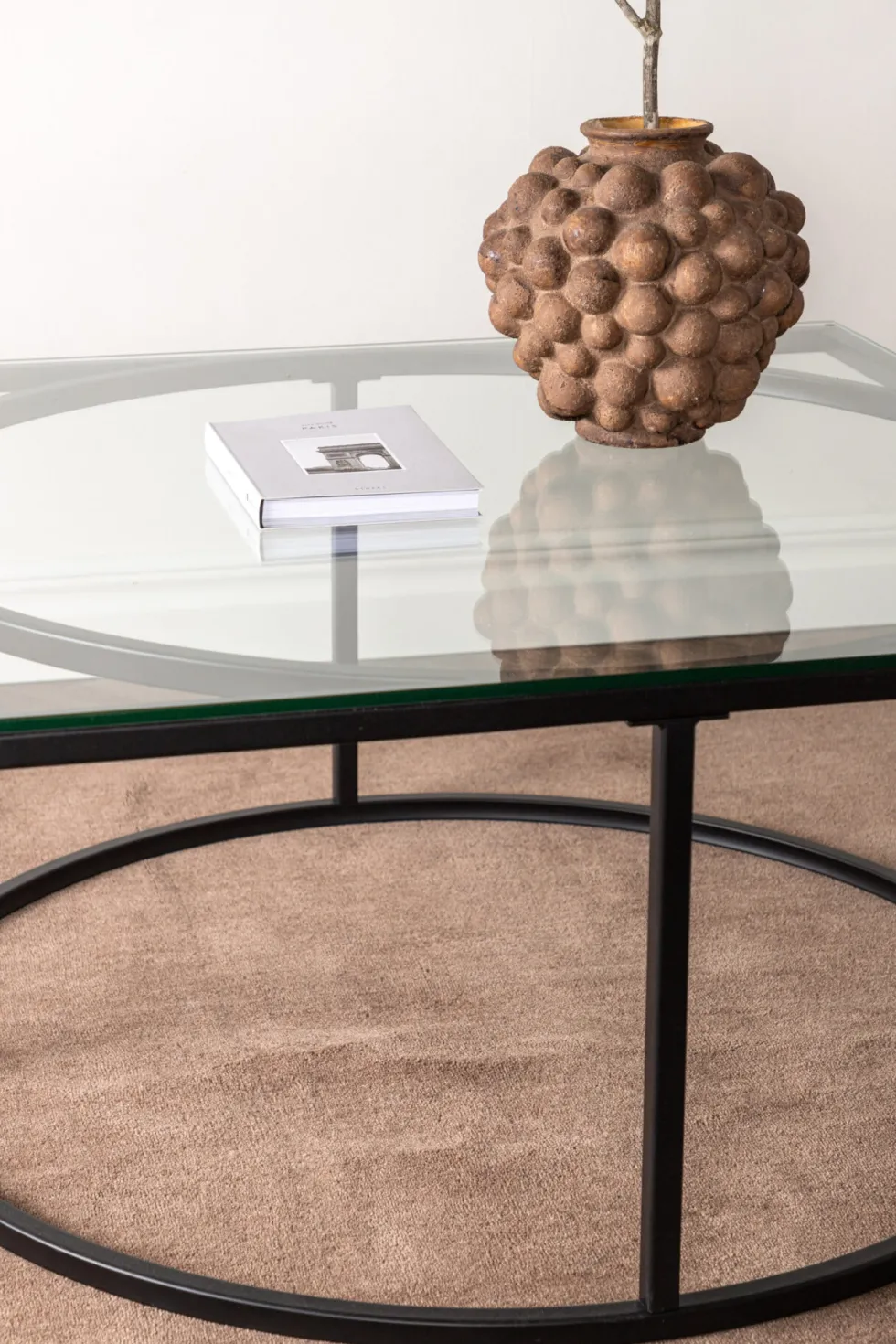 Skanör Soffbord 90 x 90 Black