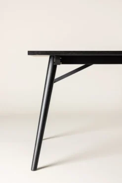 Sleek Rektangulära Matbord 195 x 95 Black