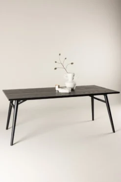 Sleek Rektangulära Matbord 195 x 95 Black