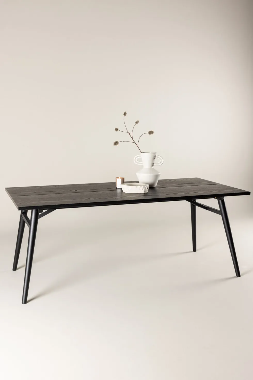 Sleek Rektangulära Matbord 195 x 95 Black