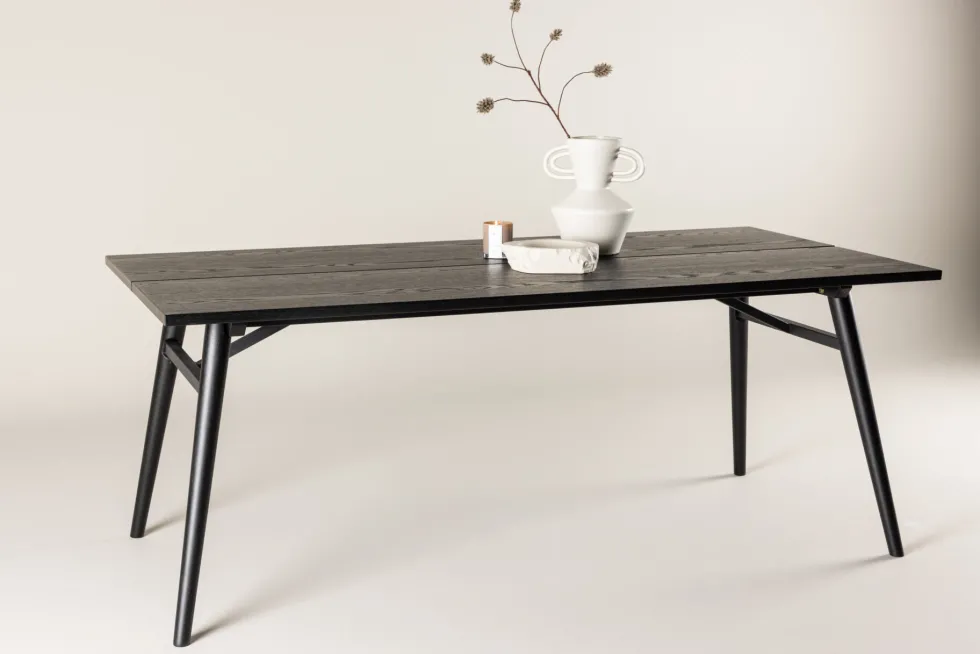 Sleek Rektangulära Matbord 195 x 95 Black