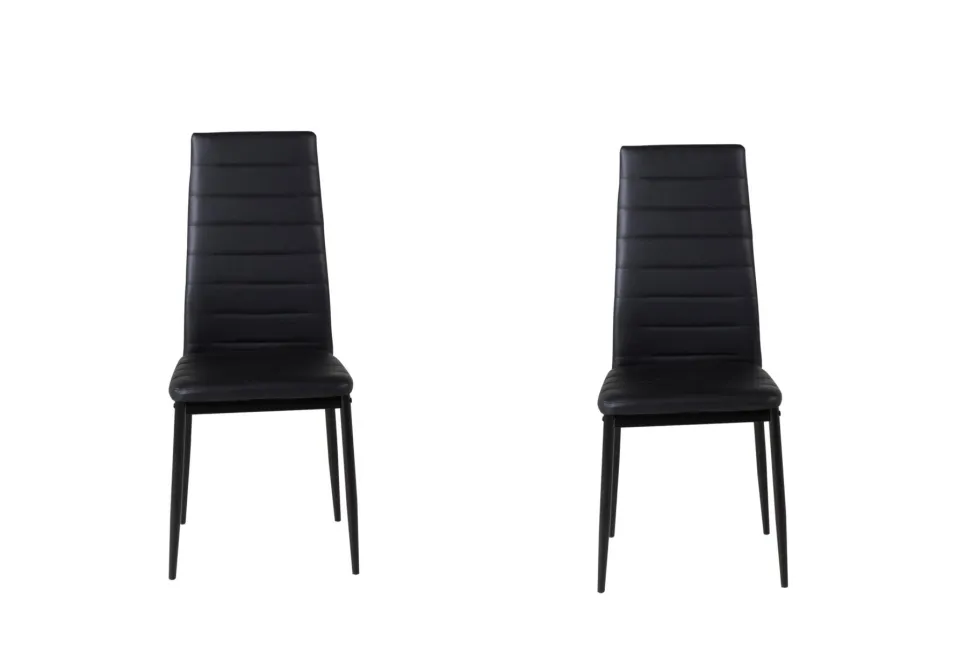 Slim Matstolar Black