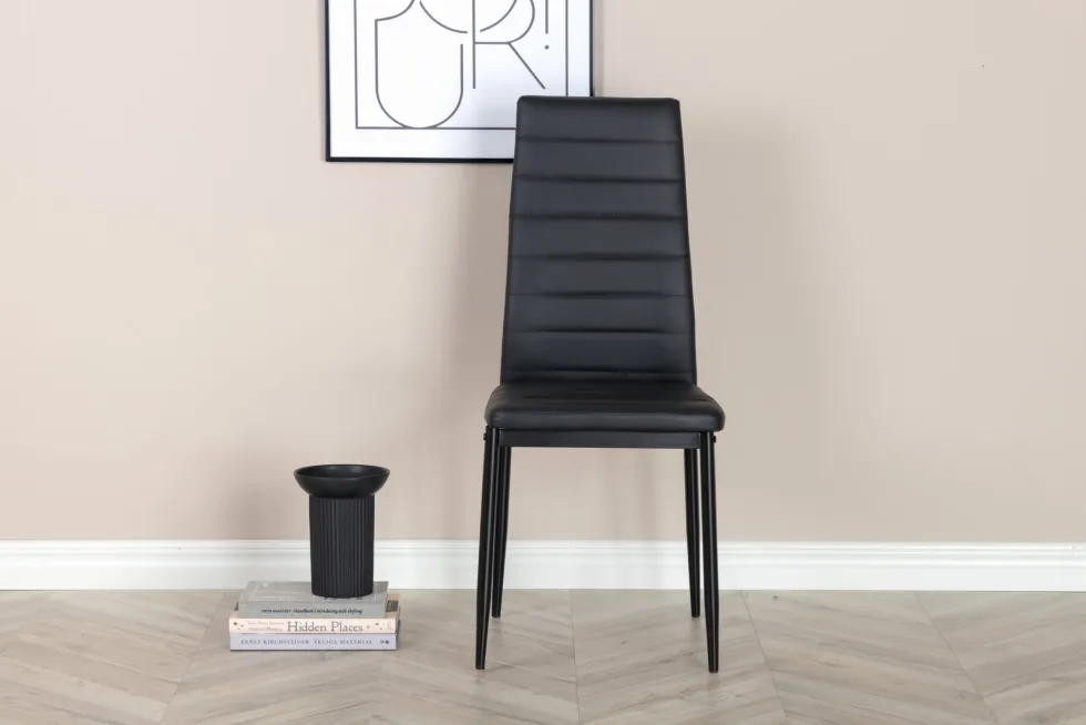 Slim Matstolar Black