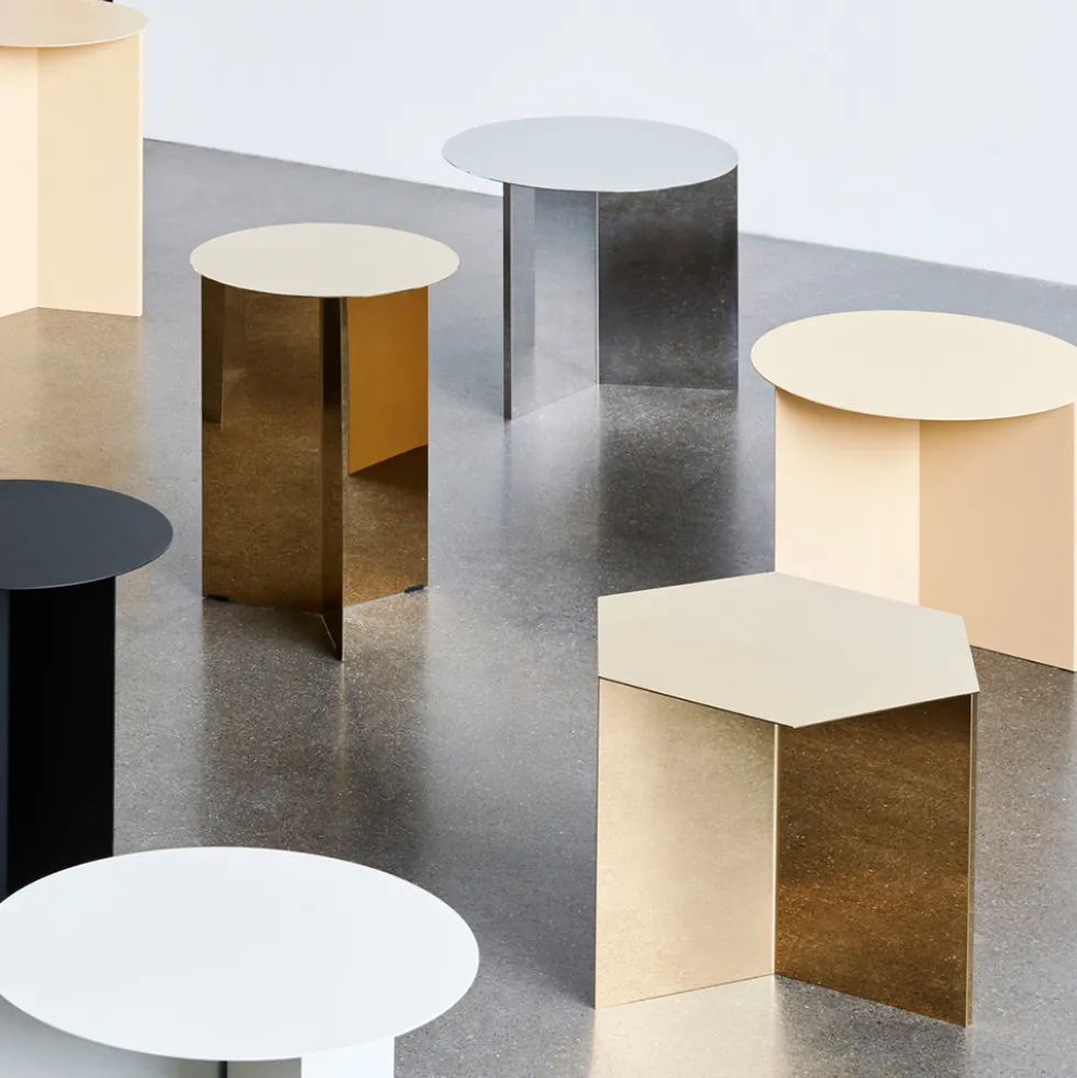 Slit table round
